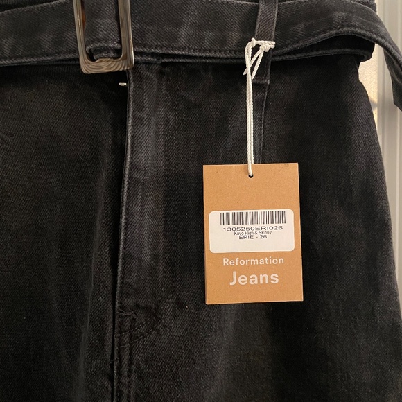 NWT Reformation Kayo High & Skinny jeans size 26 - Picture 4 of 5